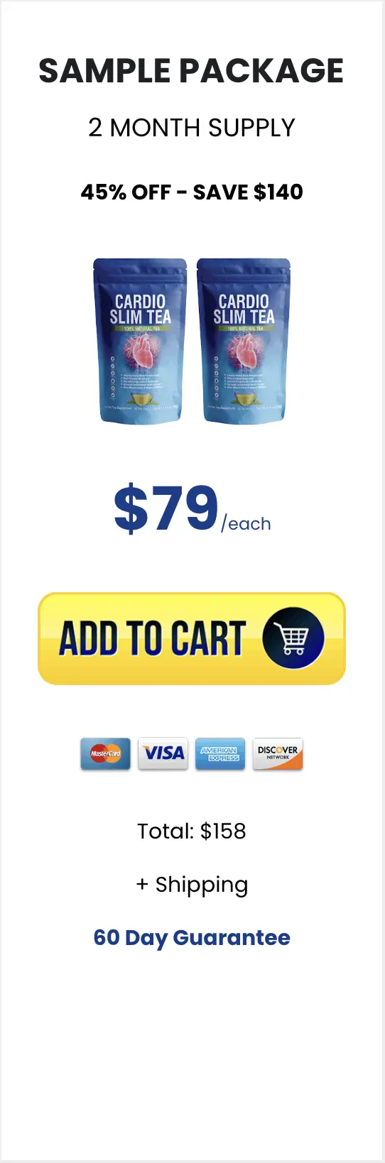 Cardio Slim Tea 2 Pouch